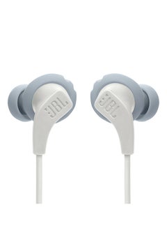JBL Endurance Run2 Bt Sweatproof Wireless In-Ear Sport Headphones, Fliphook, Twistlock And Flexsoft Technology, Sweatproof, 10H Battery, Hands-Free Call, Magnetic Buds White  - Image 2