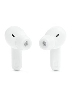 JBL Tune Beam True Wireless Noise Cancelling Earbuds, Pure Bass Sound, Bluetooth 5.3, Smart Ambient, 4-Mics Technology, Voiceaware, 48H Battery, Water And Dust Resistant White  - Image 5