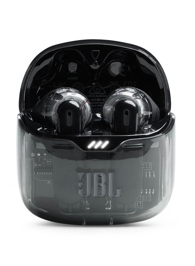 JBL - Tune Flex True Wireless Noise Cancelling Earbuds, Pure Bass, Anc + Smart Ambient, 4 Microphones, 32H Of Battery, Water Resistant And Sweatproof, Comfortable Fit Black - Image 1