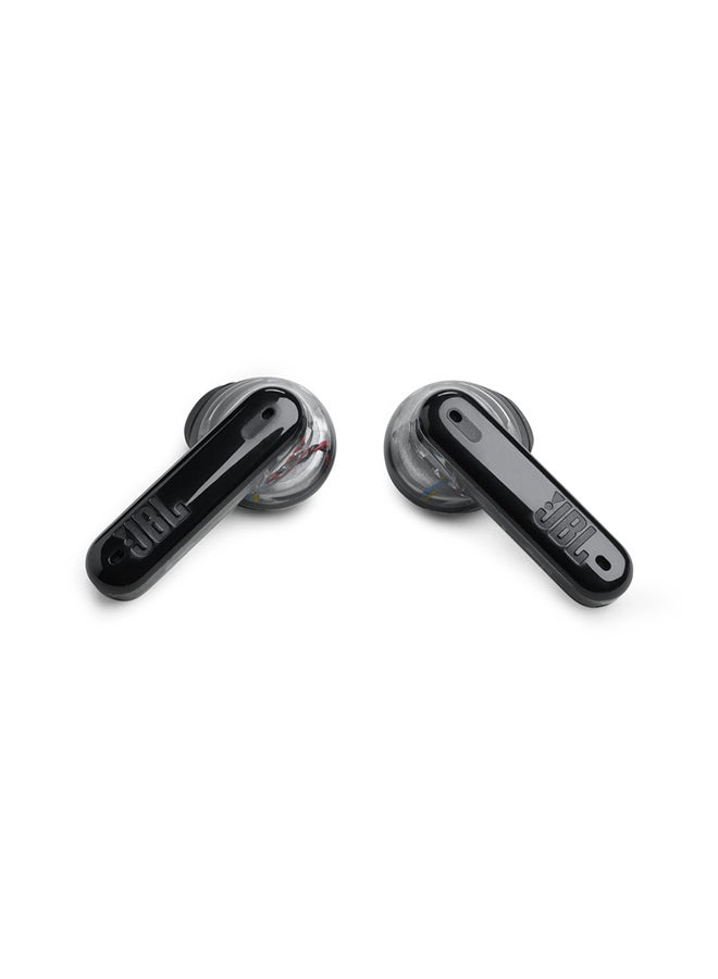 JBL - Tune Flex True Wireless Noise Cancelling Earbuds, Pure Bass, Anc + Smart Ambient, 4 Microphones, 32H Of Battery, Water Resistant And Sweatproof, Comfortable Fit Black - Image 1