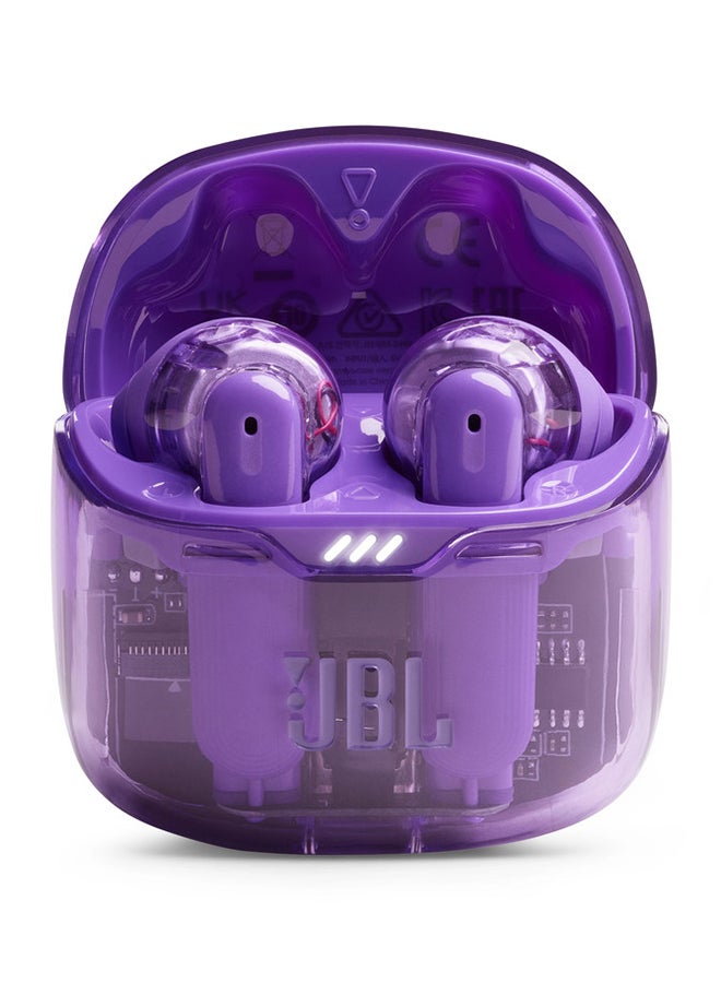 سماعات أذن Tune Flex True اللاسلكية المانعة للضوضاء، Pure Bass، Anc + Smart Ambient، 4 ميكروفونات، بطارية 32 ساعة، مقاومة للماء والعرق، ملاءمة مريحة