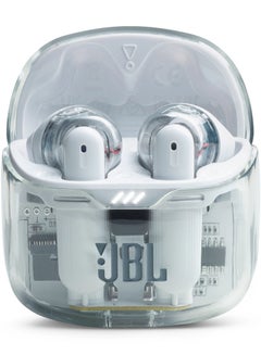 JBL Tune Flex True Wireless Noise Cancelling Earbuds, Pure Bass, Anc + Smart Ambient, 4 Microphones, 32H Of Battery, Water Resistant And Sweatproof, Comfortable Fit White  - Image 2