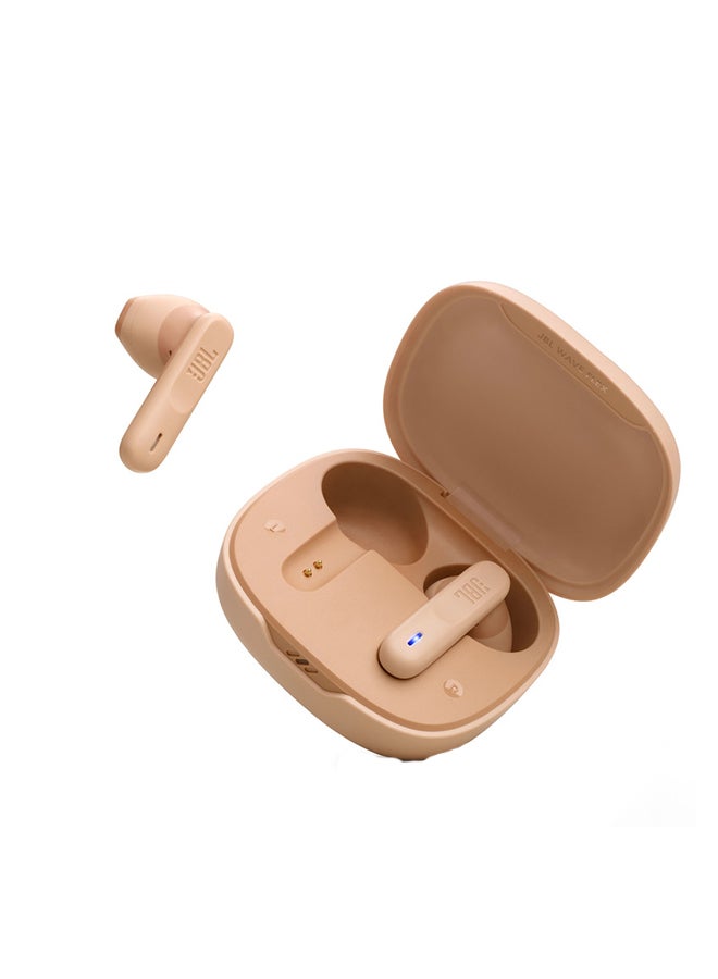 جي بي إل - سماعات أذن Wave Flex True اللاسلكية، صوت أساسي عميق، ملاءمة مريحة، بطارية 32 ساعة، بيئة ذكية + التحدث، مكالمات بدون استخدام اليدين، تنبيه صوتي، مقاومة للماء والغبار - Image 1