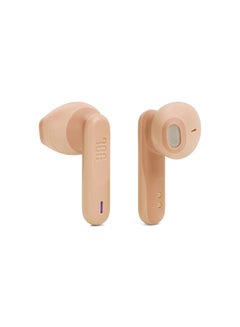 JBL Wave Flex True Wireless Earbuds, Deep Base Sound, Comfortable Fit, 32H Battery, Smart Ambient + Talkthru, Hands-Free Call, Voiceaware, Water And Dust Resistant Beige  - Image 4
