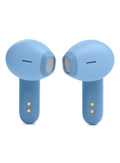 JBL Wave Flex True Wireless Earbuds, Deep Base Sound, Comfortable Fit, 32H Battery, Smart Ambient + Talkthru, Hands-Free Call, Voiceaware, Water And Dust Resistant Blue  - Image 4