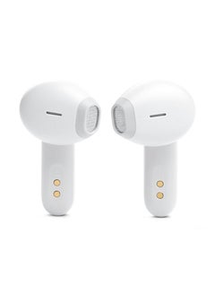 JBL Wave Flex True Wireless Earbuds, Deep Base Sound, Comfortable Fit, 32H Battery, Smart Ambient + Talkthru, Hands-Free Call, Voiceaware, Water And Dust Resistant White  - Image 4