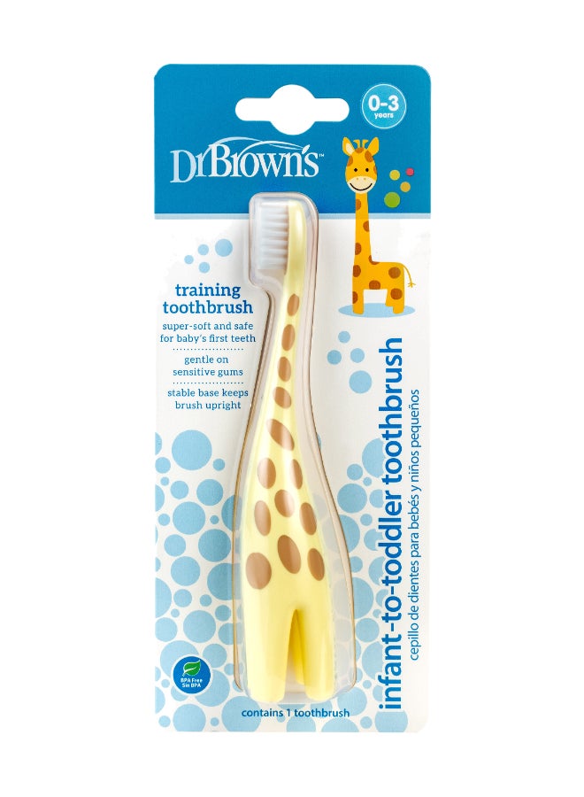 Dr. Brown’s Giraffe Designed Toothbrush  - Image 2