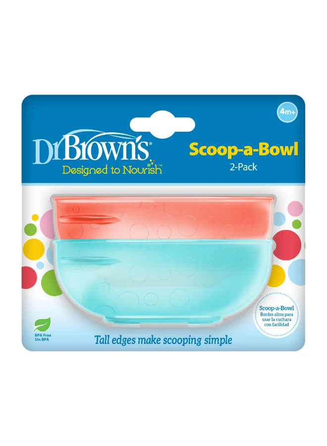 دكتور براونز Pack Of 2 Scoop-A-Bowl