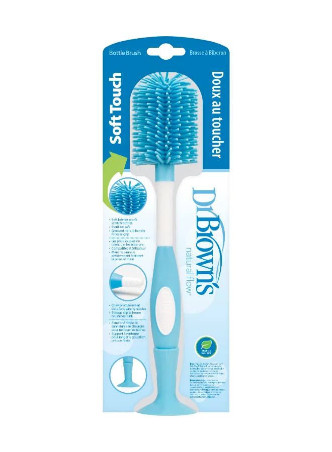 Dr. Brown’s Soft Touch Bottle Brush - Blue
