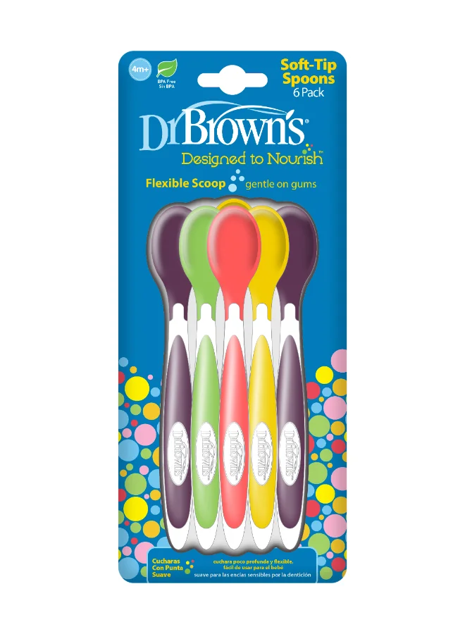 Dr. Brown’s Soft-Tip Spoon, Pack Of 6