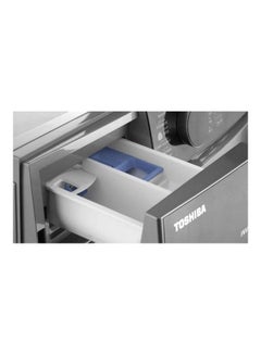 Toshiba Front Load Combo Washing Machine With Inverter And Digital Display 12 kg TWD-BJ130M4BB(SK) Grey Silver  - Image 3