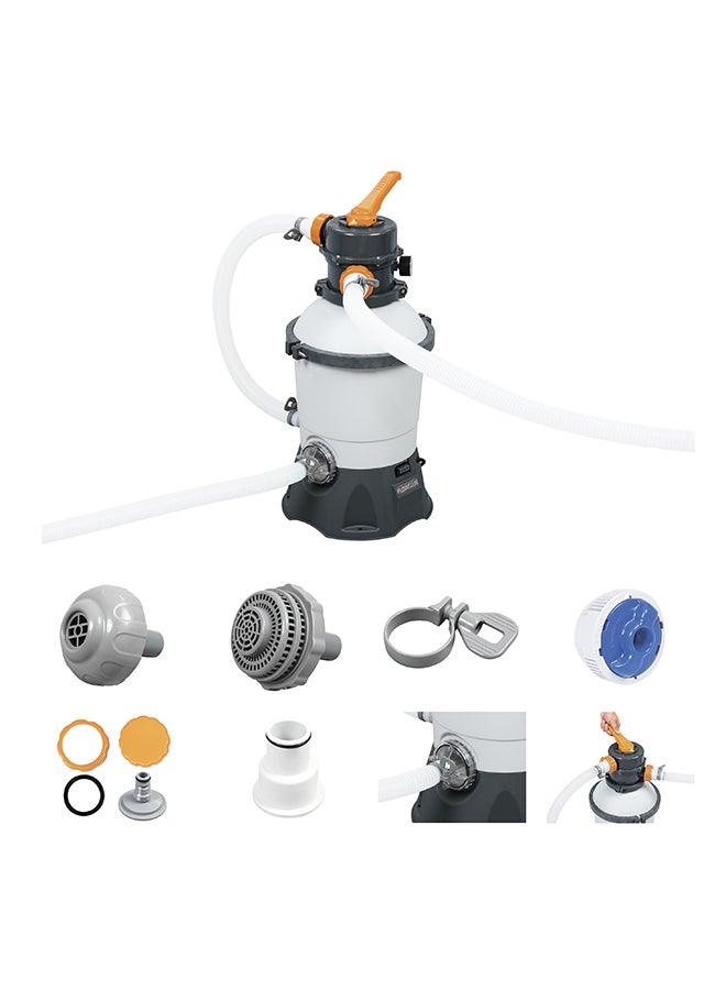 فلتر ومضخة حمام سباحة 3637لتر