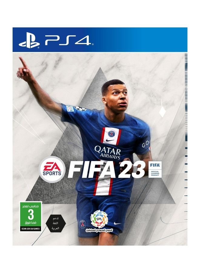 Sony Interactive Entertainment PlayStation 4 Slim 500GB Console With 2 DualShock Controllers And Fifa 23  - Image 2
