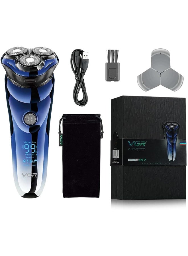 VGR - V-305 Wet And Dry Shaver Multicolour - Image 1