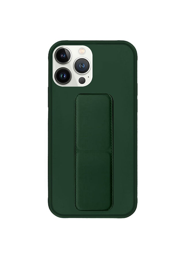 MARGOUN Protective Case Cover With Finger Grip Stand For Apple iPhone 11 Pro Max Green - Image 1