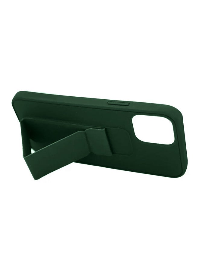 MARGOUN Protective Case Cover With Finger Grip Stand For Apple iPhone 11 Pro Max Green - Image 2
