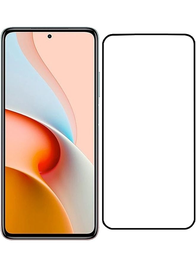 MARGOUN Xiaomi Redmi Note 9 Pro 5G Screen Protector Tempered Glass Full Glue Back Side Black - Image 2