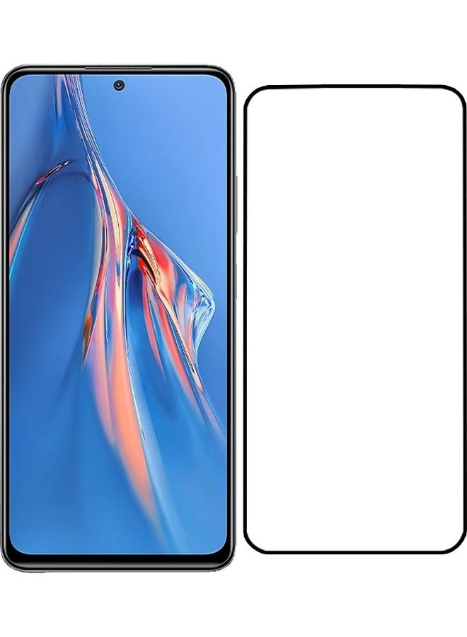 MARGOUN Xiaomi Redmi Note 11E Pro Screen Protector Tempered Glass Full Glue Back Side Black - Image 2