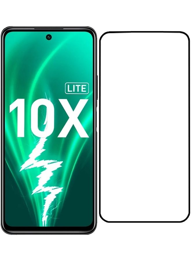 MARGOUN Honor 10X Lite Screen Protector Tempered Glass Full Glue Back Side Black - Image 2