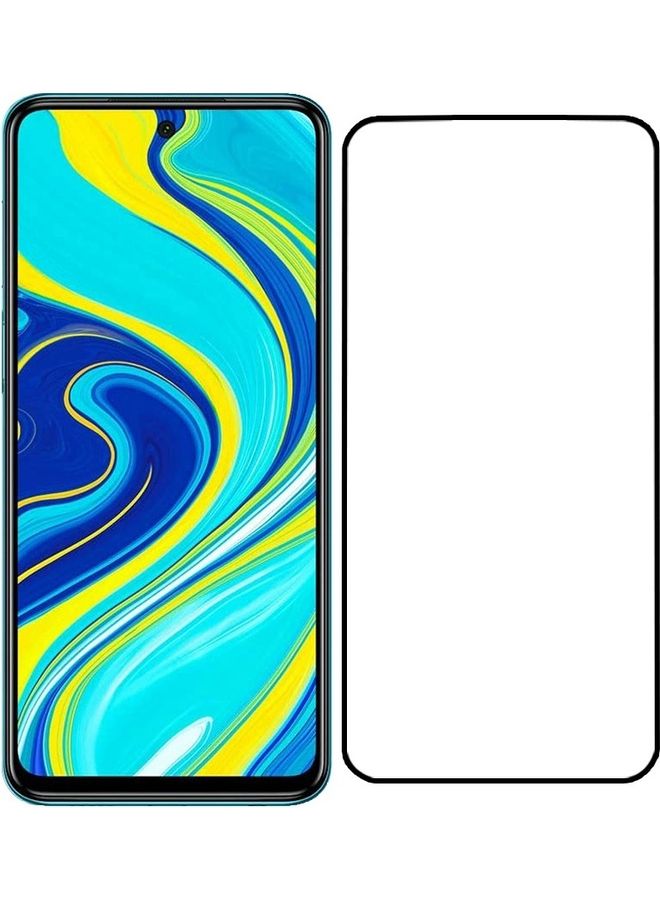 MARGOUN Xiaomi Redmi Note 9S Screen Protector Tempered Glass Full Glue Back Side Black - Image 2