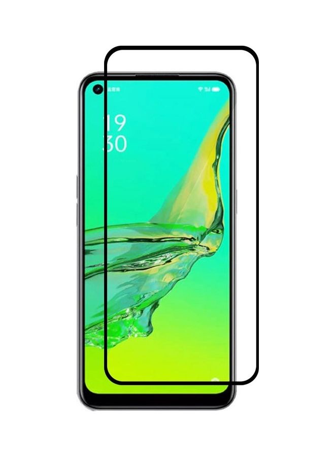 MARGOUN Oppo A11s Screen Protector Tempered Glass Full Glue Back Black Side - Image 2