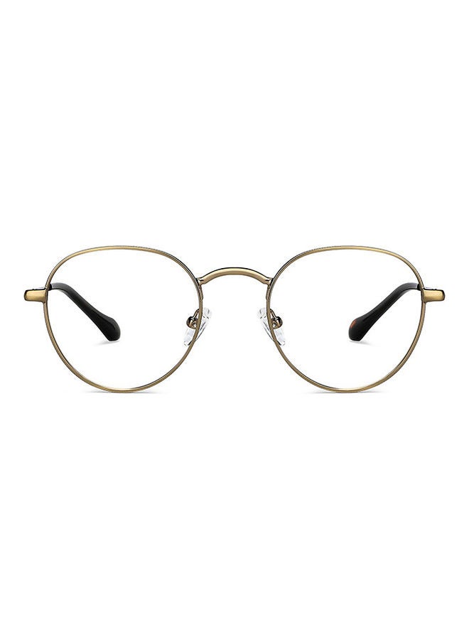 Lenskart Blu Unisex Round Eyeglasses - LB E14131 - Lens Size: 48Mm  - Image 2