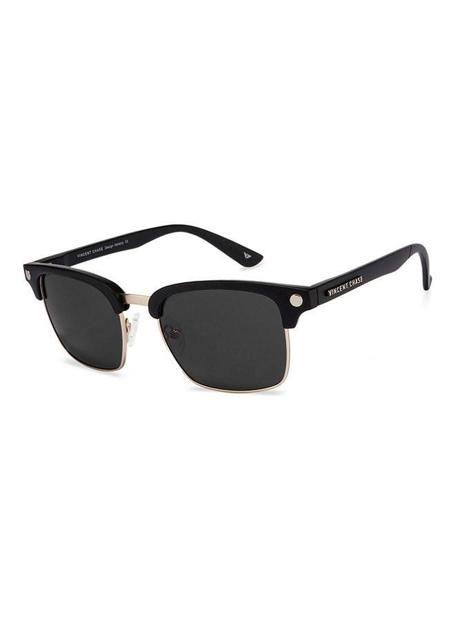 VINCENT CHASE Unisex Polarized Clubmaster Sunglasses - VC S10681/P - Lens Size: 53Mm  - Image 1