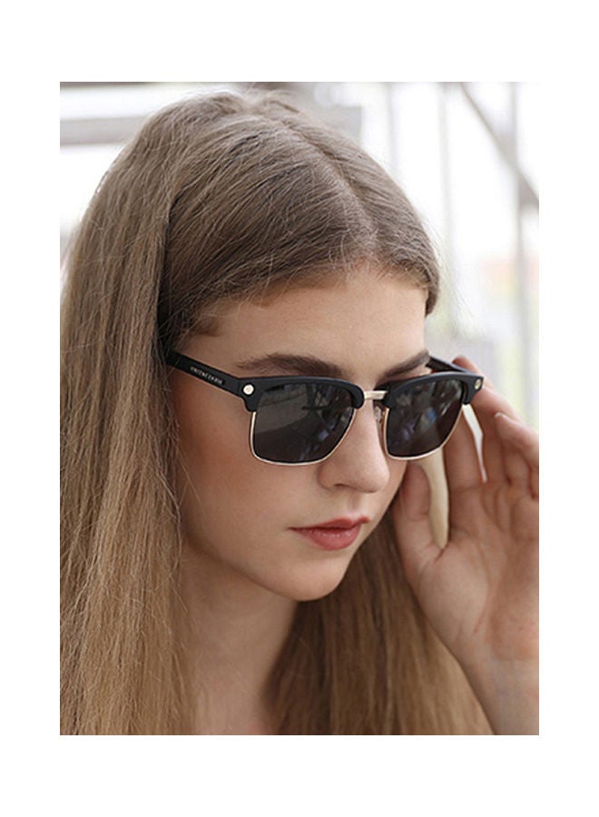 Unisex Polarized Clubmaster Sunglasses - VC S10681/P - Lens Size: 53Mm - v1686627076/N53413274A_4