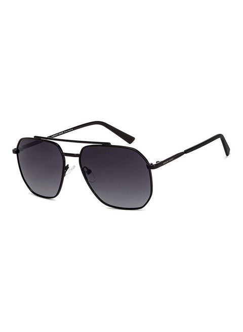 Unisex Polarized Rectangular Sunglasses - VC S12593 - Lens Size: 58Mm