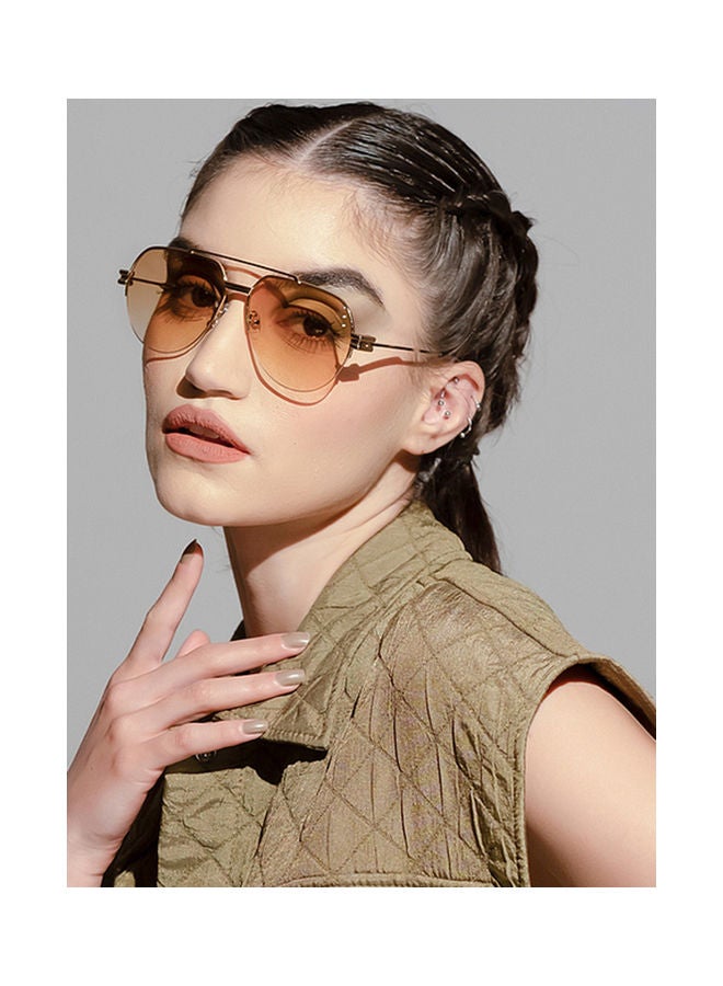 John Jacobs Unisex UV Protection Hexagon Sunglasses - JJ S12803 - Lens Size: 56Mm - Image 4