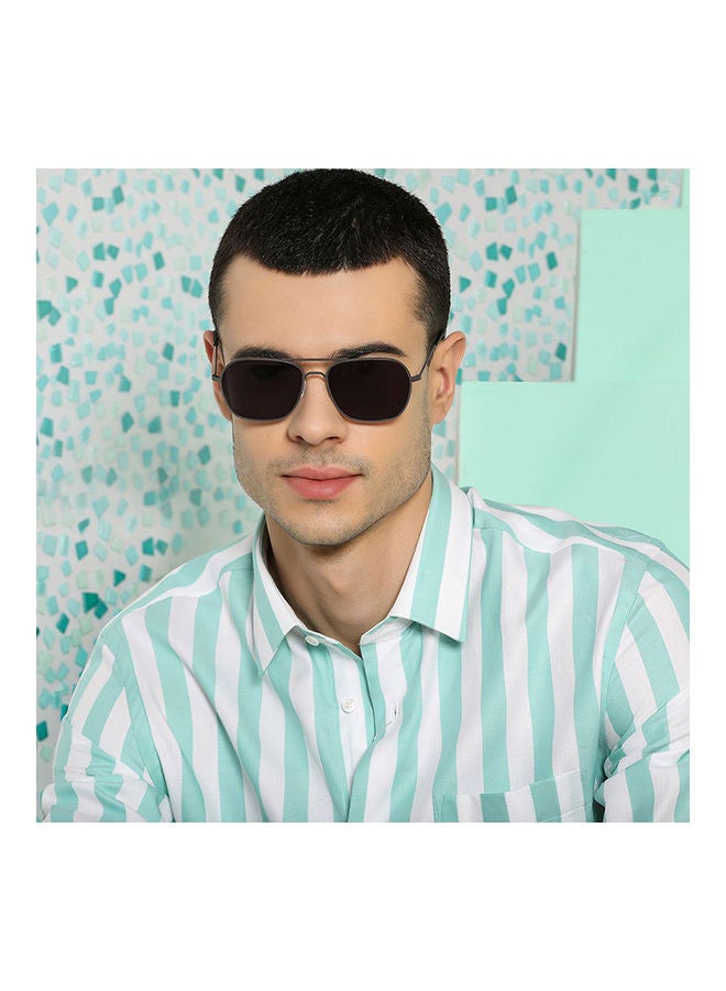 John Jacobs Unisex Polarized Square Sunglasses - JJ S12808 - Lens Size: 55Mm  - Image 3