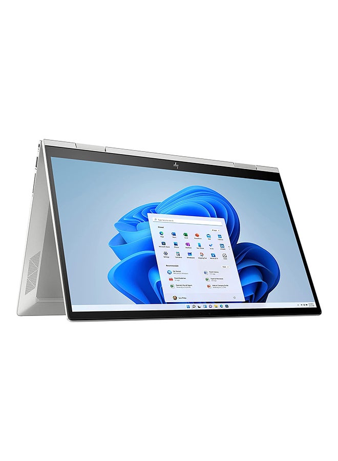 HP - Renewed - ENVY X360 Laptop With 15.6-Inch Touch Screen Display,Core i5/12th Gen/8GB RAM/256GB SSD/Windows 11 English Silver - Image 1