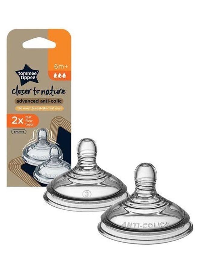 تومي تيبي حلمات Closer To Nature المتقدمة المضادة للمغص والتدفق السريع