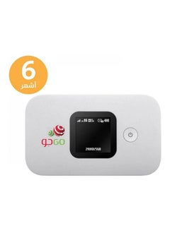 Wi-fi Router 4G With 6 Month Unlimited Subscription White