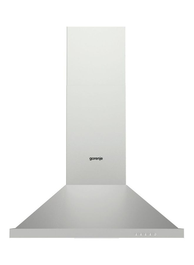 Gorenje Pyramidal Hood 60 Cm 3 Speeds Levels Stainless Steel 138 Watt Air Extraction 298  M³/H Washable Aluminium Filter With Polyurethane Foam PWHC628EX Silver  - Image 2