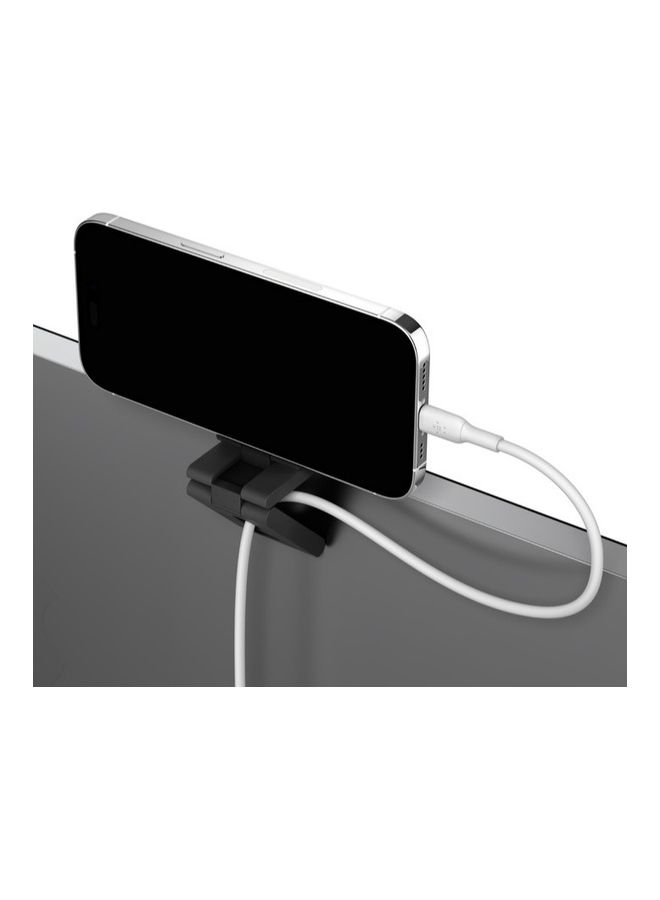 belkin - iPhone Mount With MagSafe For Mac Desktops And Displays Black - Image 1