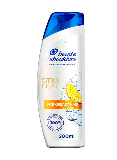 Citrus Fresh Anti-Dandruff Shampoo For Greasy Hair 200ml