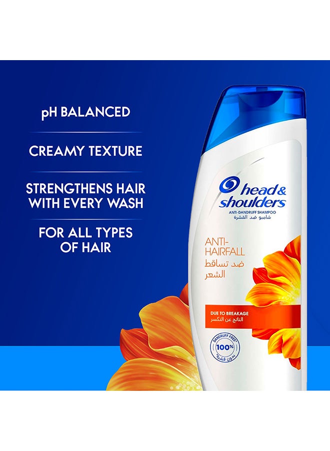 Head & Shoulders - Anti-Hairfall Anti-Dandruff Shampoo 400ml - Image 1