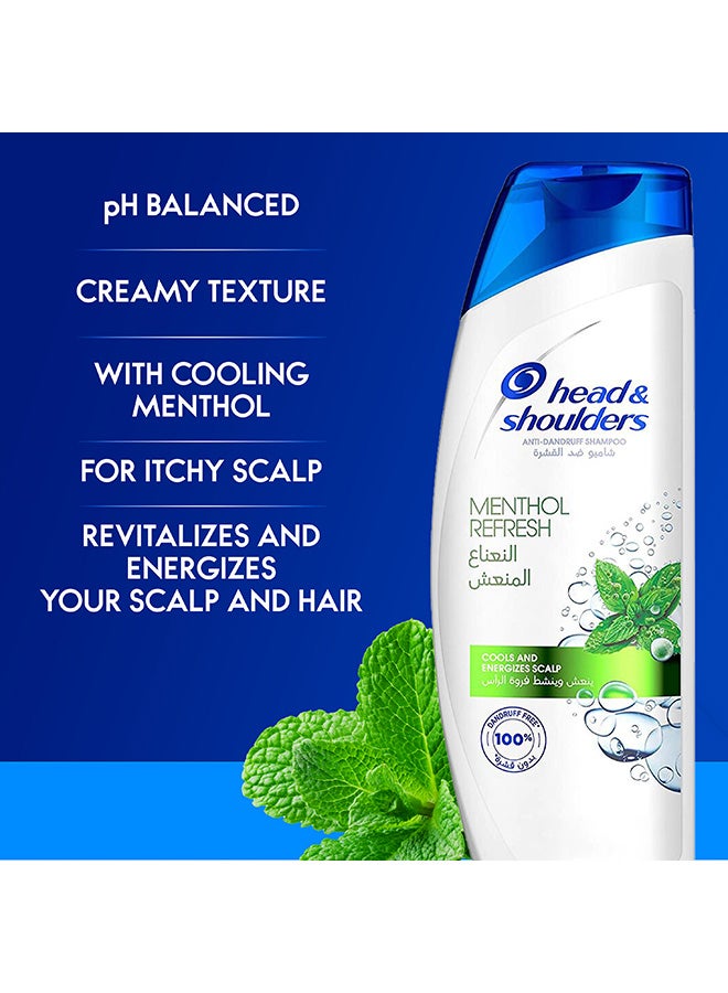 Menthol Refresh Anti-Dandruff Shampoo For Cools and Energizes Scalp 600ml - v1686639921/N11265542A_5