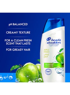 Head & Shoulders Apple Fresh Anti-Dandruff Shampoo For Greasy Hair  - Image 5