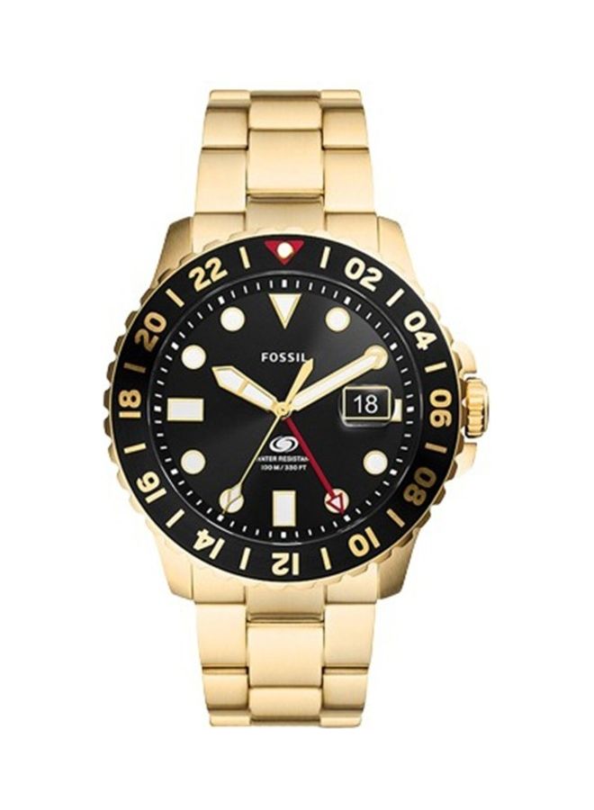 FOSSIL Men's Analog Round Shape Stainless Steel Wrist Watch FS5990 - 46 Mm  - Image 1