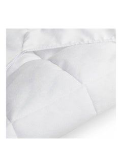 hauck Fitted Sheet 80 X 50 Cm Bed Me, Baby Cot Fitted Sheet, Breathable, Temperature Regulating, Soft Quilted - White  - Image 3