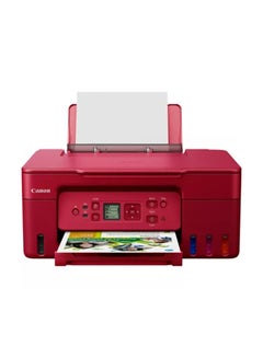 PIXMA G3470 Wireless Colour 3-in-1 Refillable MegaTank Printer Red - v1686651750/N53412446A_2