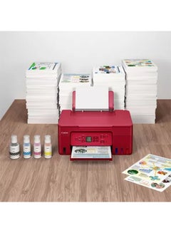 PIXMA G3470 Wireless Colour 3-in-1 Refillable MegaTank Printer Red - v1686651751/N53412446A_3