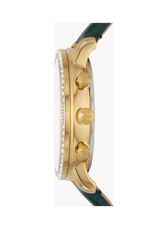 FOSSIL Women's Analog Round Shape Leather Wrist Watch ES5239 - 36 Mm  - Image 3