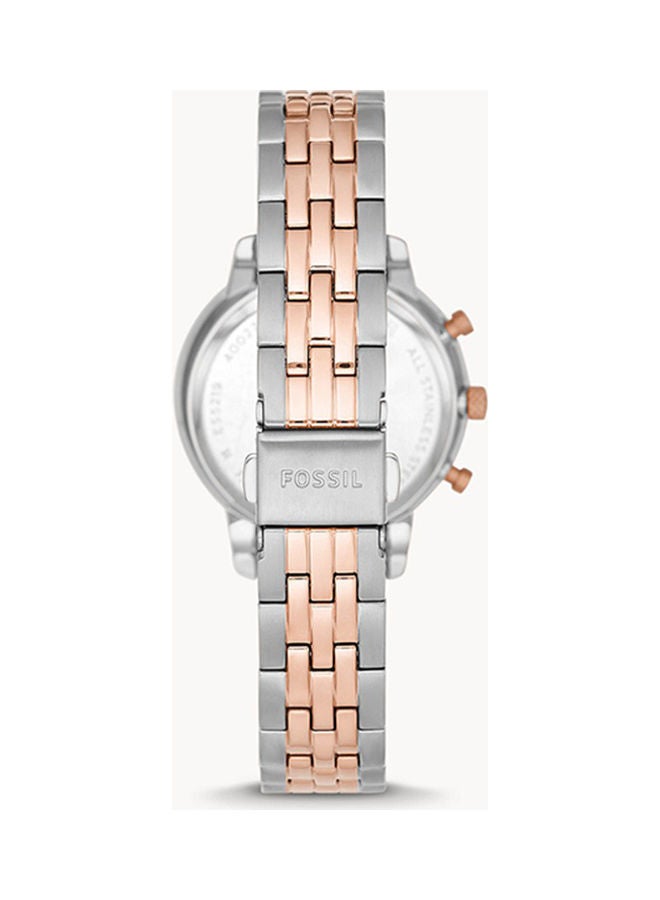 FOSSIL Women's Analog Round Shape Stainless Steel Wrist Watch ES5279 - 36 Mm  - Image 2