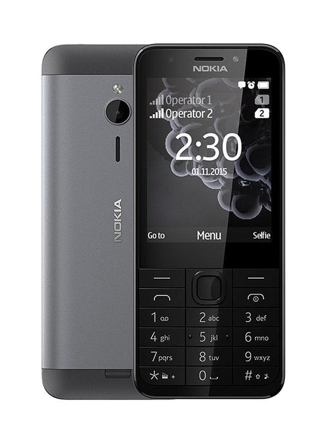 NOKIA - 230 Dual SIM Dark Silver 16MB 2G - Image 1