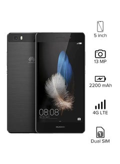 P8 Lite Dual SIM Black 16GB 4G LTE