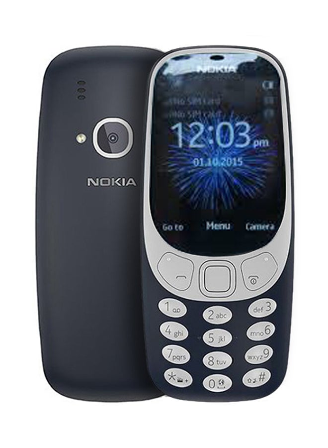 3310 Dual SIM Dark Blue (Matte) 16MB 2G