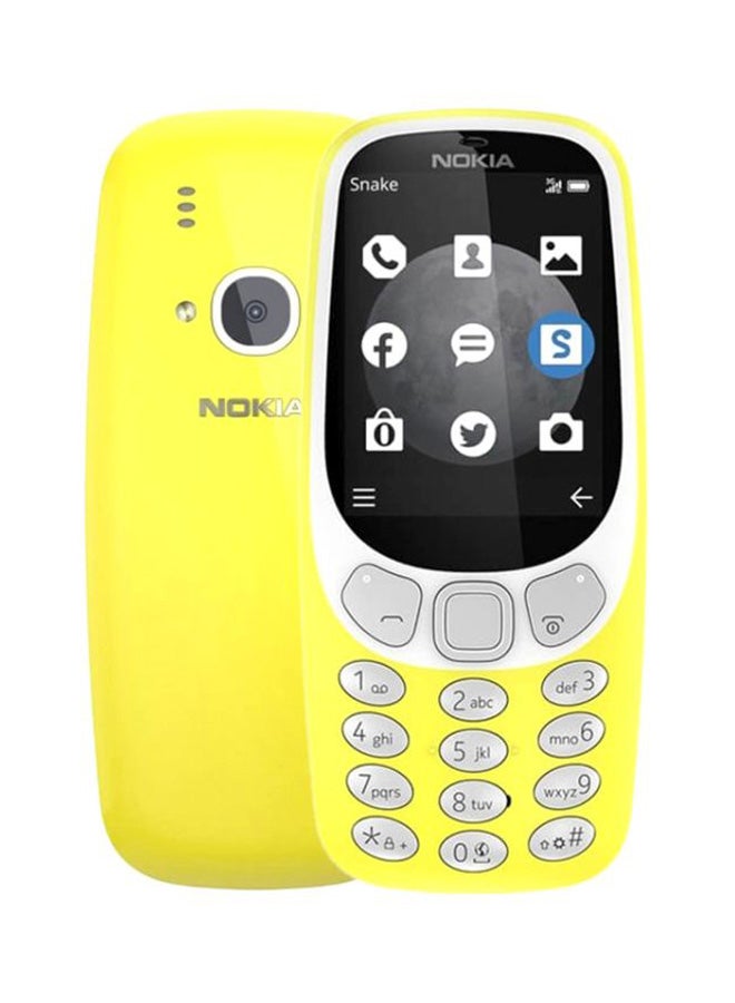 NOKIA - 3310 Dual Sim Yellow 128MB 3G - Image 1